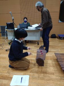 (中込)音楽稽古を行いました