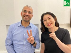 （中込）ただいまGiappone